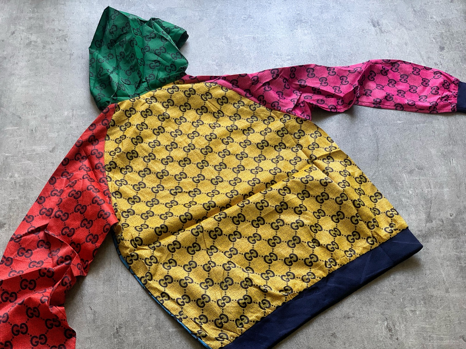 Campera Rompevientos Gucci GG Multicolor (foto 2)