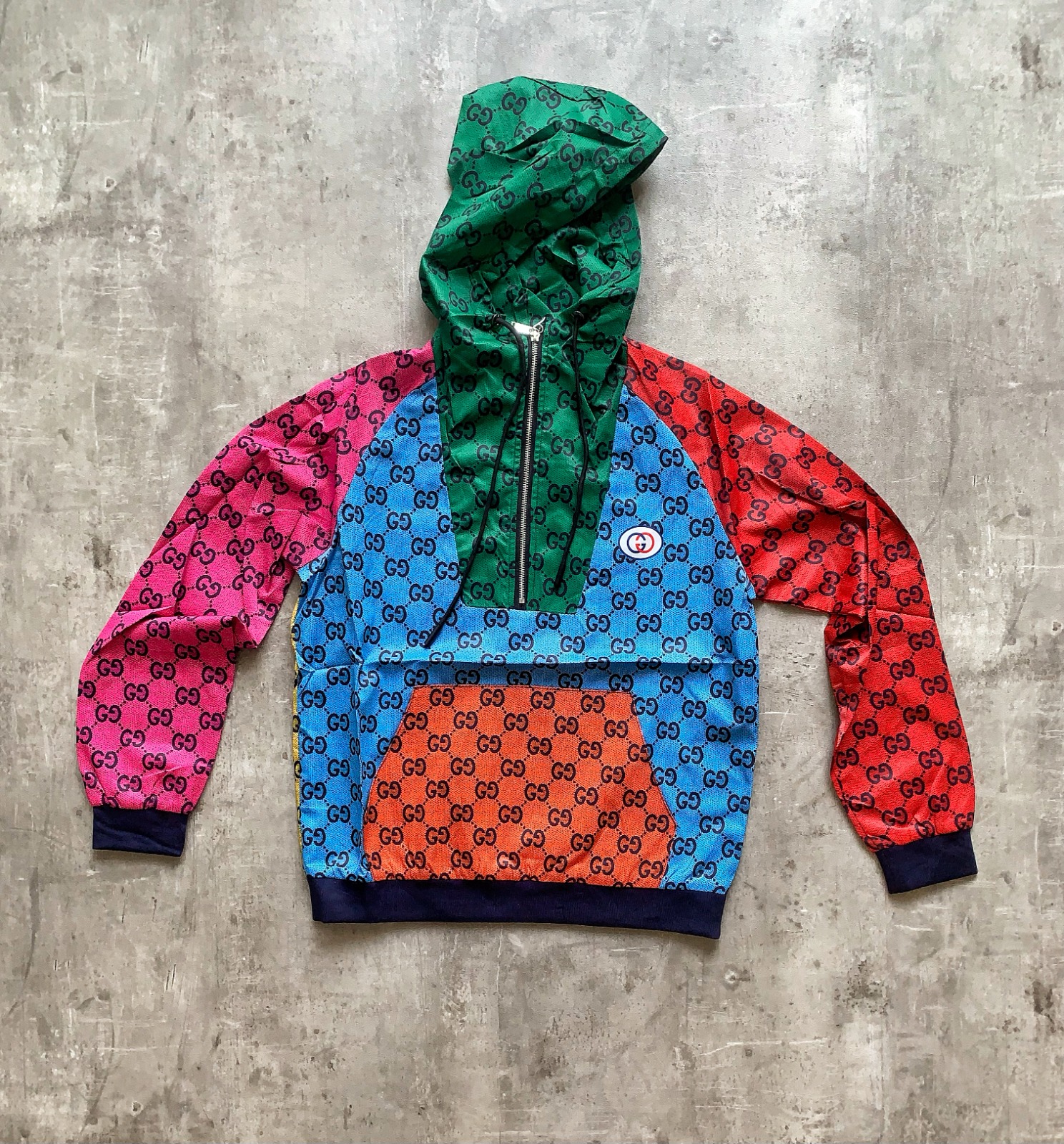 Campera Rompevientos Gucci GG Multicolor (foto 4)