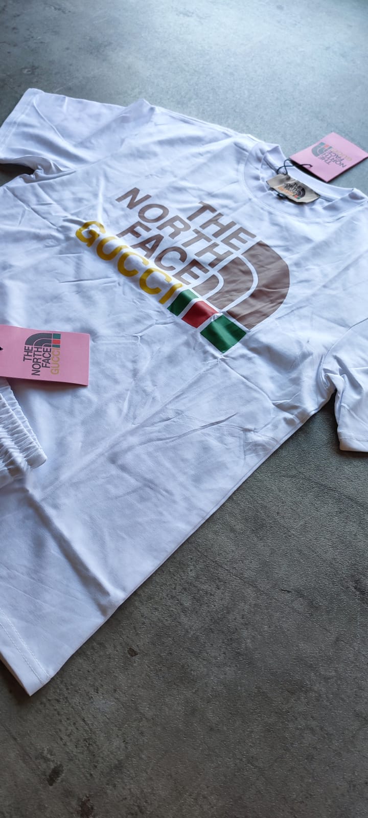 Conjunto Urbano de Remera y Short Gucci x The North Face (foto 3)