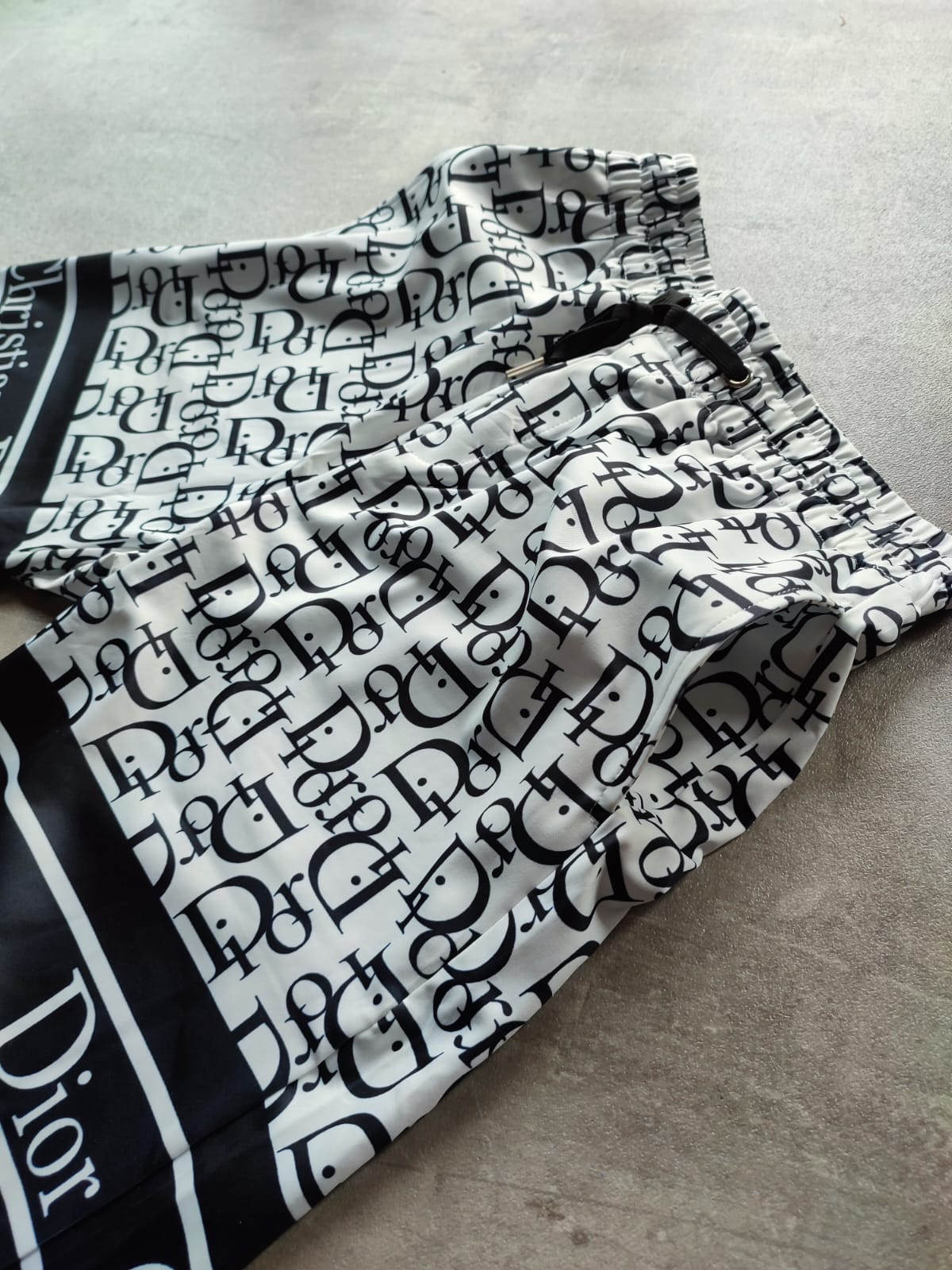 Short Christian Dior Blanco Oblique (foto 3)