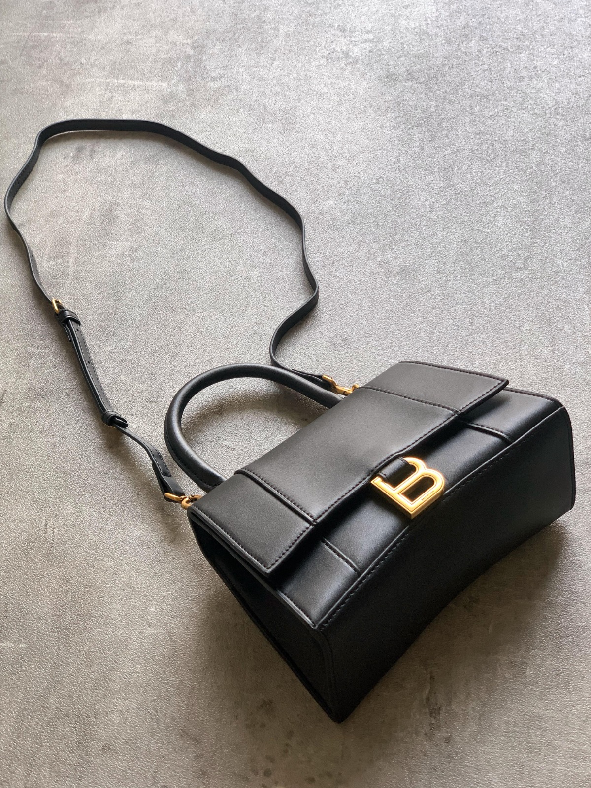 Cartera Balenciaga Hourglass Black