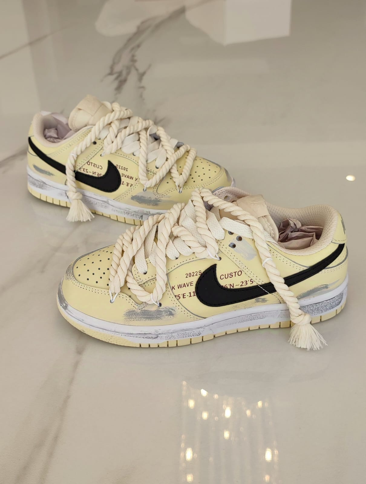 Nike Dunk Low "Rope Coffee" Custom