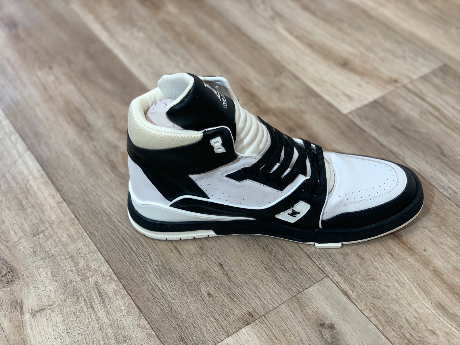 Louis Vuitton LV Trainer High-Top "Black White" (foto 2)