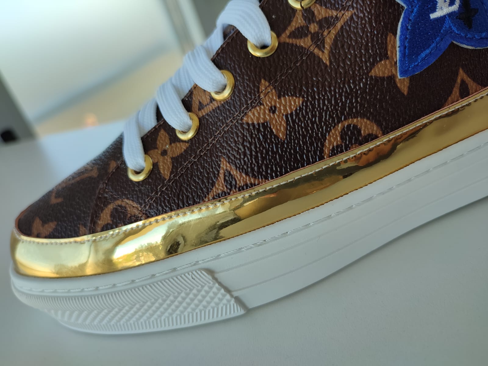 Louis Vuitton Stellar Sneaker Boot "Monogram Patches" (foto 3)