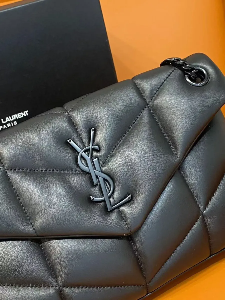 Bolso de Hombro "Lou Puffer" – Total Black (foto 2)
