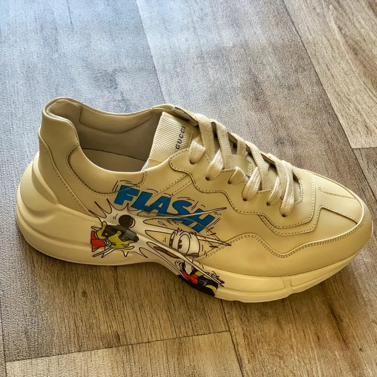 Zapatillas Gucci Rhyton x Disney Donald Duck (foto 2)