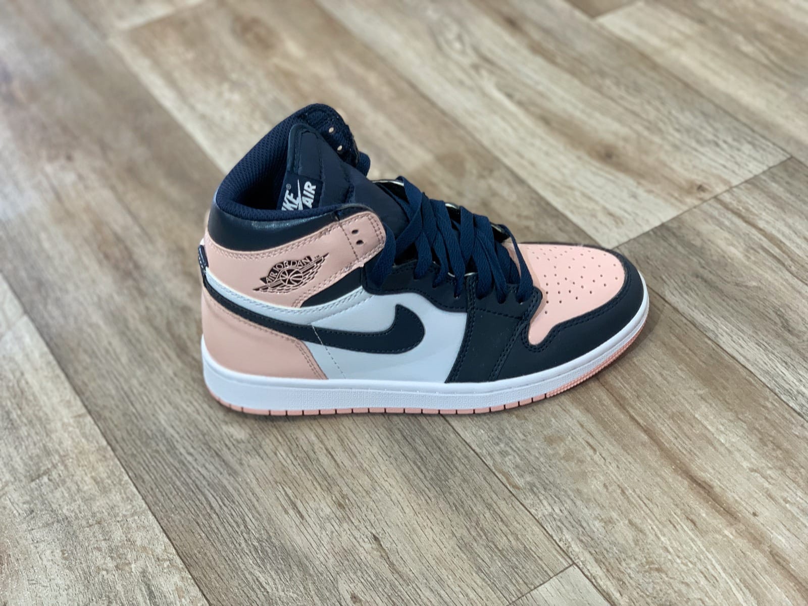 Zapatillas Air Jordan 1 High Atmosphere Pink (foto 2)