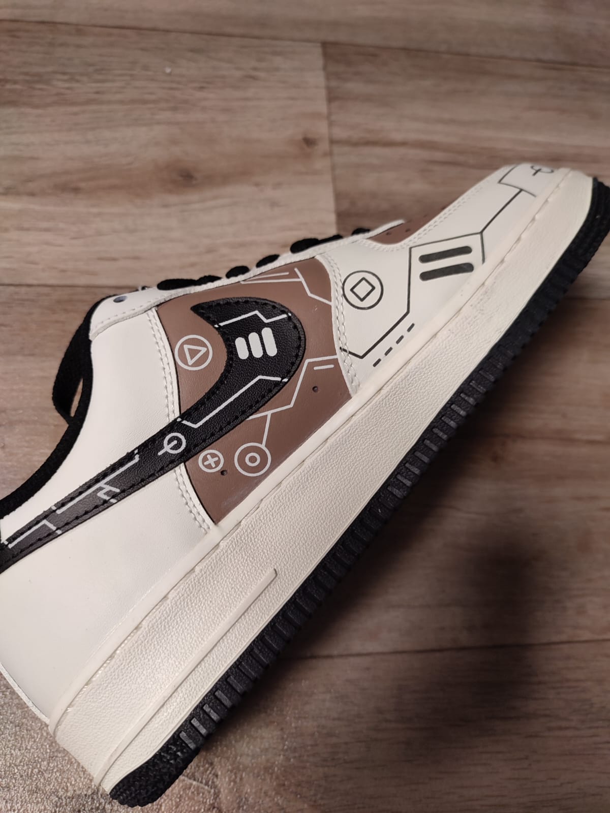 Nike Air Force 1 Low "Gamer Loading" (Custom Design) (foto 2)