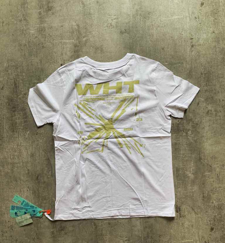 Remera Off-White Splash Arrow Negra (foto 6)